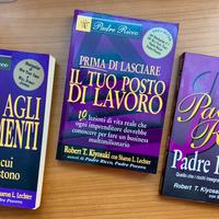 3 libri di Robert Kiyosaki - best seller
