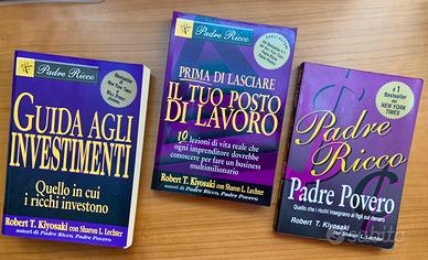 3 libri di Robert Kiyosaki - best seller