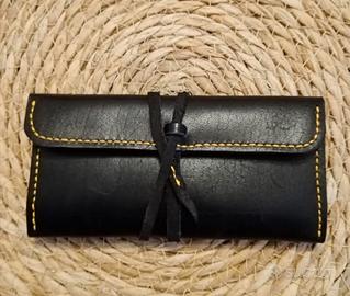 Portatabacco in cuoio