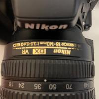 Nikon D5300 + obbiettivo Nikon 18-140
