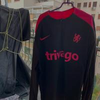 tuta chelsea nera e rosa 24/25