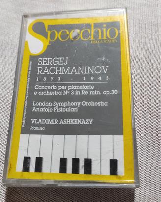AUDIO CASSETTA MUSICA CLASSICA SERGEJ RACHMANINOV