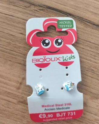 orecchini per bambina nuovi