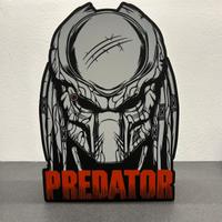 Lampada 3D Predator