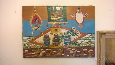 Dipinto del pittore naif Aldo Gentili