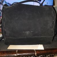 BORSA NANNINI PELLE SCAMOSCIATA