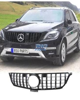 GRIGLIA MERCEDES ML W166 11-15 LOOK AMG NERO LUCID