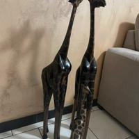 Giraffe Africane in Legno - Senegal