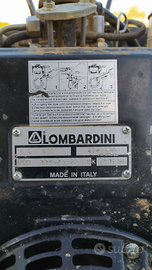 Motozappa lombardini 10 cv