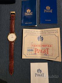 Orologio Piaget Gouverneur 18 kt full set
