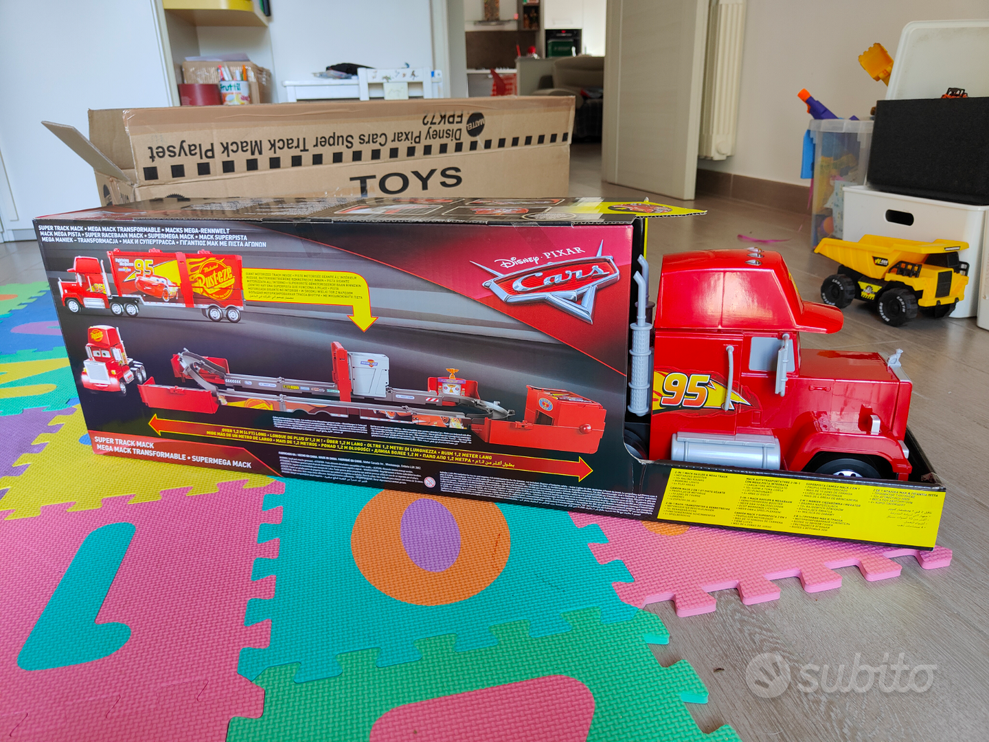 Disney Pixar Cars super track Mack playset pista Tutto per i