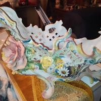 Grande centrotavola in ceramica artistica Bassano