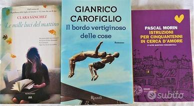 Tris Libri: Sanchez  Carofiglio – Morin 