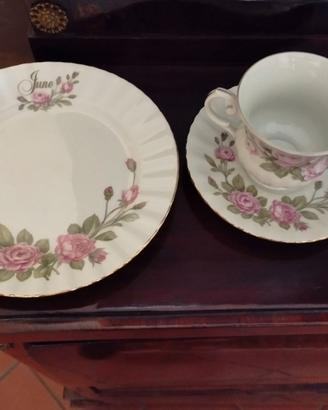 Set 1 Royal Albert "Flower of The Month June"