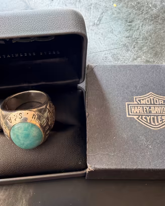 Anello Harley Davidson argento 925