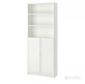 Libreria BILLY con ante OXBERG - IKEA - NUOVA