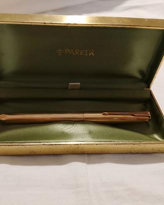 penna placcata in oro