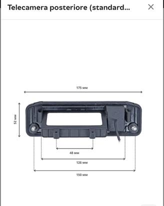 Retrocamera per auto