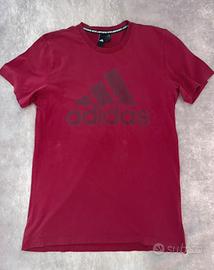 Tshirt Adidas uomo red graphic logo taglia M