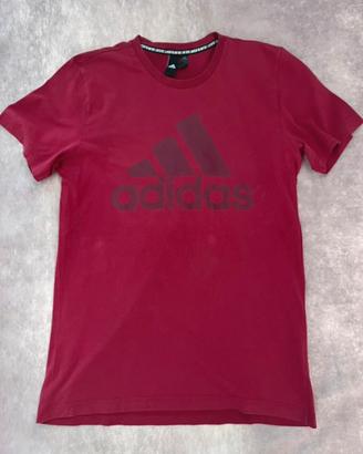 Tshirt Adidas uomo red graphic logo taglia M