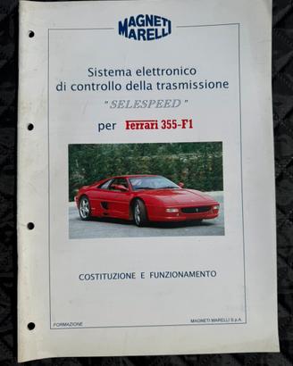 Manuale Ferrari 355-F1 Selespeed Magneti Marelli