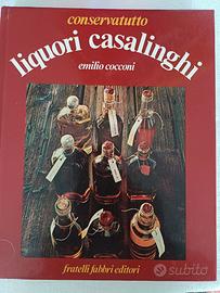 Libro Emilio Cocconi "Liquori casalinghi"