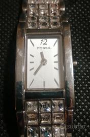 Orologio vintage Fossil Lady Crystal full set