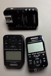 kit Radio Flash Yongnuo   compatibili per canon