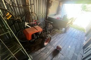 Motoagricola diesel anni '90 con rimorchio