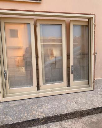 finestre a 3 ante restaurate 