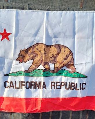 California Bandiera - Massima qualità (Ricamato)