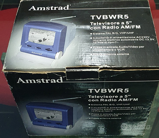 TV Amstrad 5 pollici