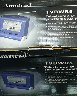 TV Amstrad 5 pollici