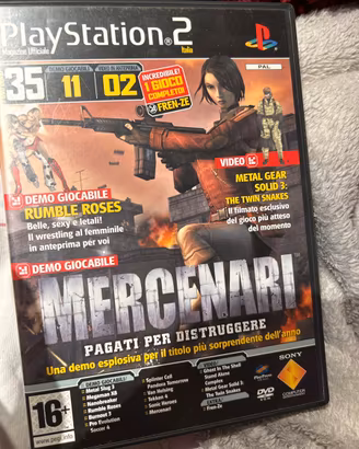Ps2 Magazine Ufficiale DVD 35 con gioco FREN-ZE
