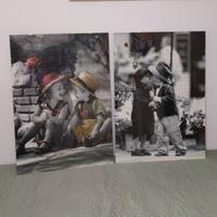 Coppia di puzzle da 1000 pz in bianco e nero