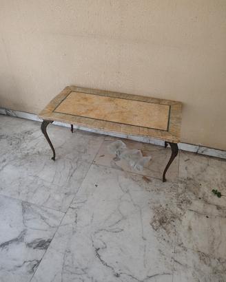 tavolino marmo regency anni 50