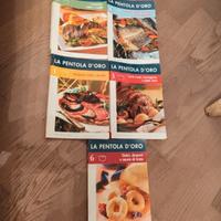 Lotto 5 Libri Cucina "La Pentola d'Oro" - Gribaudo