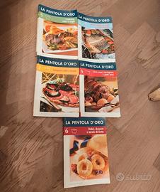 Lotto 5 Libri Cucina "La Pentola d'Oro" - Gribaudo