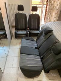 Set completo sedili Ford Fiesta 5 porte anno 2009