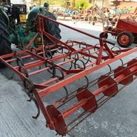 vibrocoltivatore con rullo da 2 metri