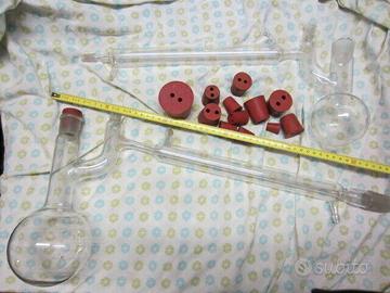 Tubi refrigeranti e palloni distillazione (7 pz)