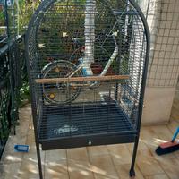 gabbia  per pappagalli 