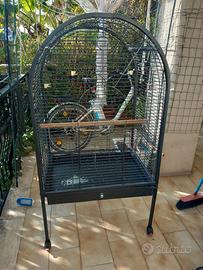 gabbia  per pappagalli 