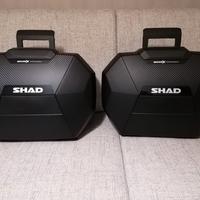kit Valigie laterali Shad sh38 + Telai 3P System 