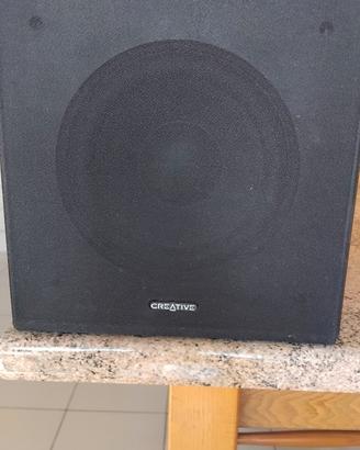 Subwoofer Creative 25x25 Sistema Informatico 