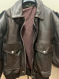 Giacca in cuoio, giubbotto in pelle aviator