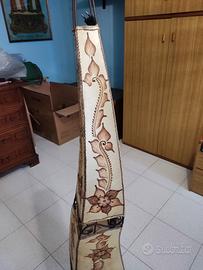 Lampada da terra stile etnico. 