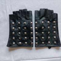 Guanti Karl Lagerfeld in pelle nera