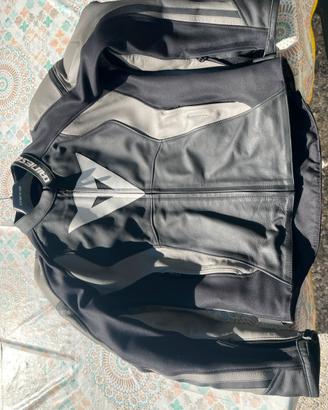 Giubbotto moto uomo in pelle Dainese