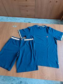 Pigiama corto Nero Perla